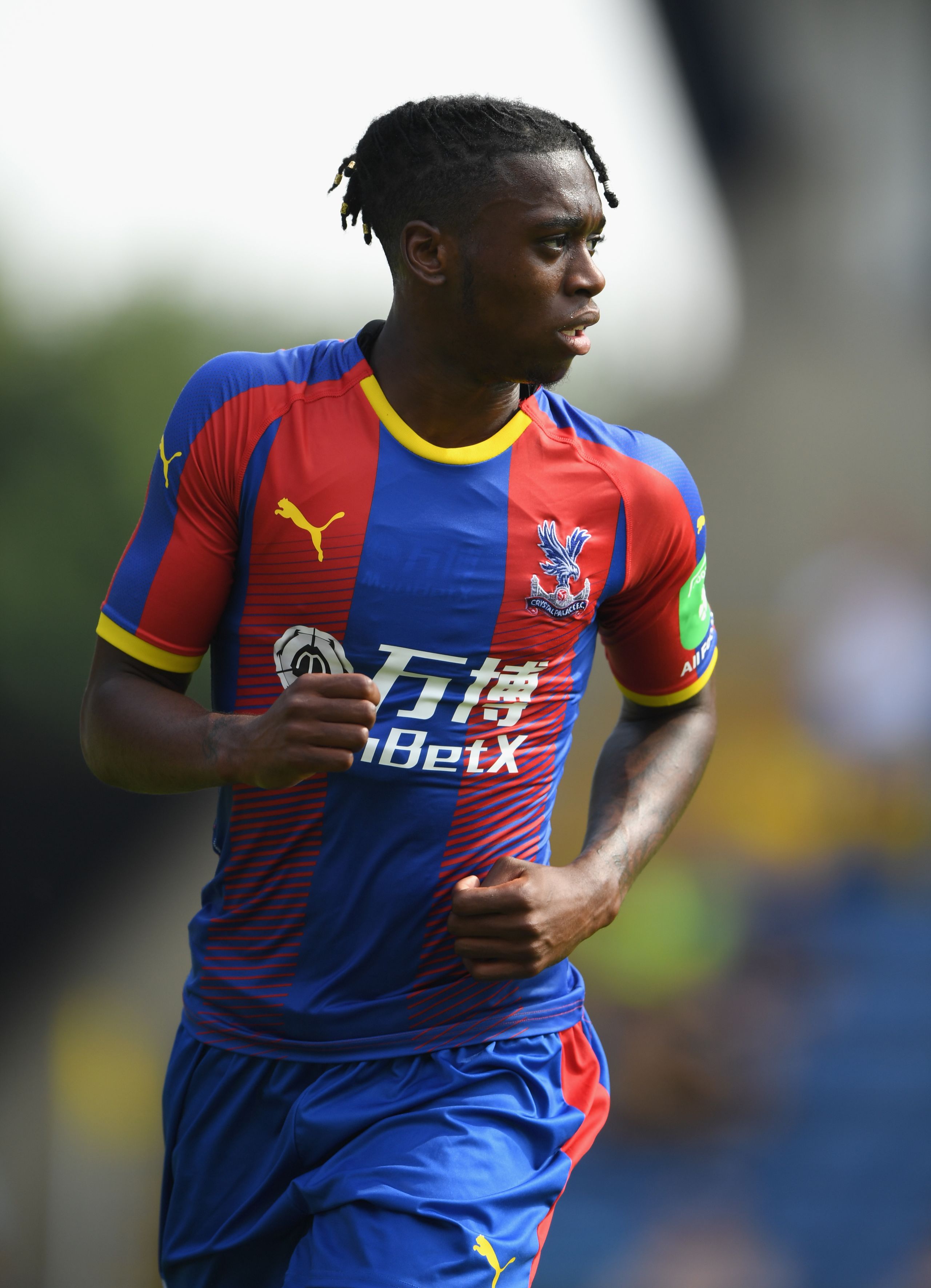 Burnley's Zavon Hines in action against Southampton's Daniel Fox