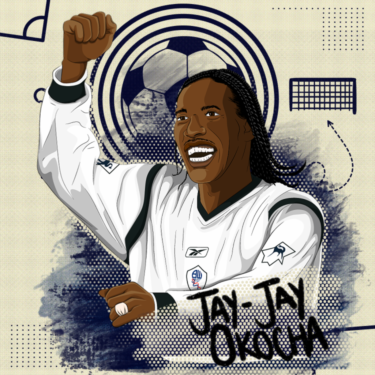 Classic Football Shirts - Here's birthday boy Jay-Jay Okocha back