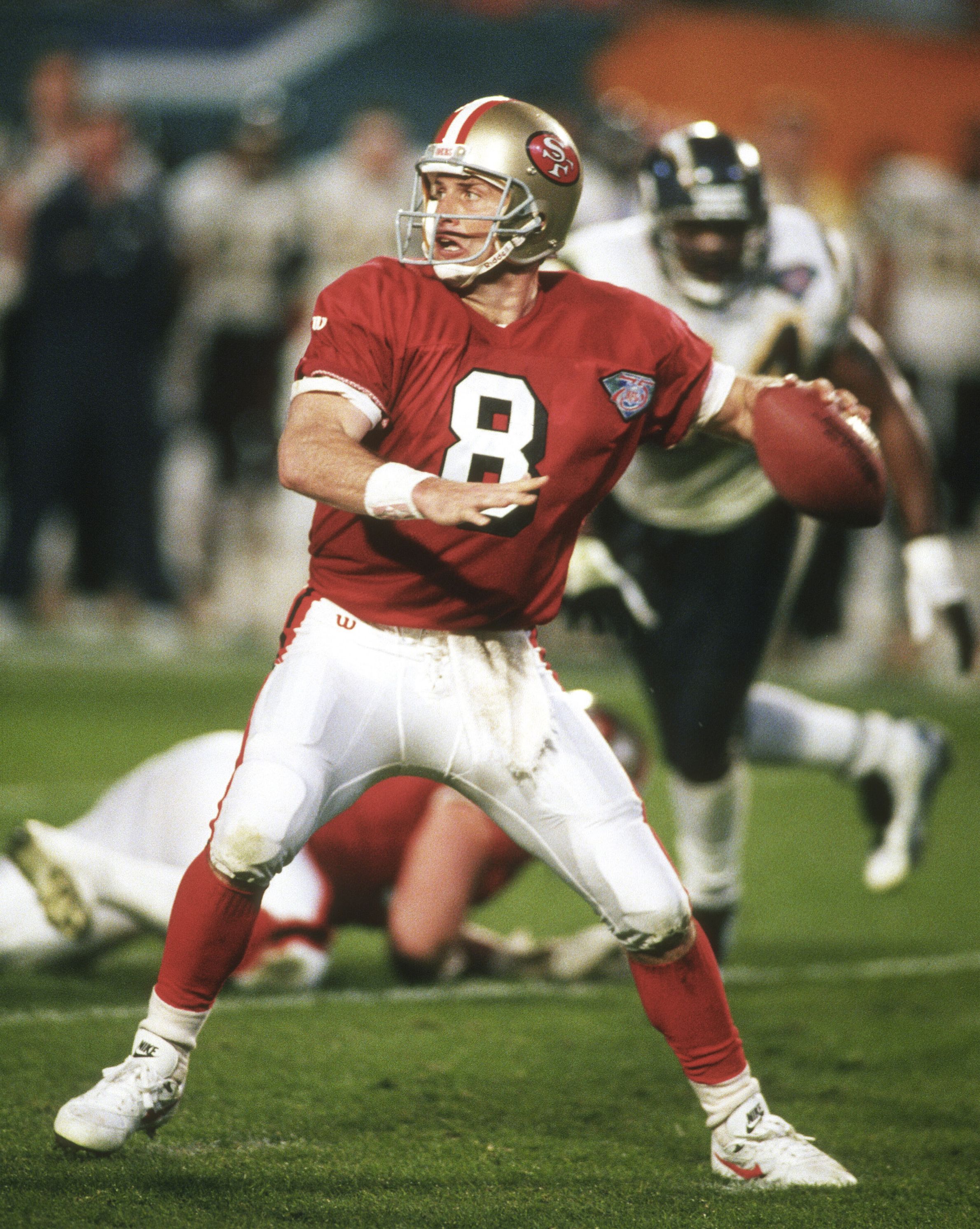 SportsCenter on X: On this date in 1995, the 49ers beat the Chargers in Super  Bowl XXIX, 49-26. Steve Young throws 6 TDs & is named MVP.   / X