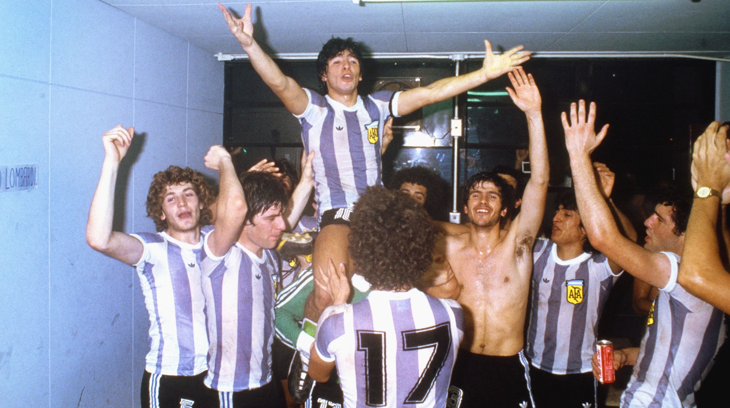 Diego Maradona of Boca Juniors during the Boca Juniors v Talleres News  Photo - Getty Images