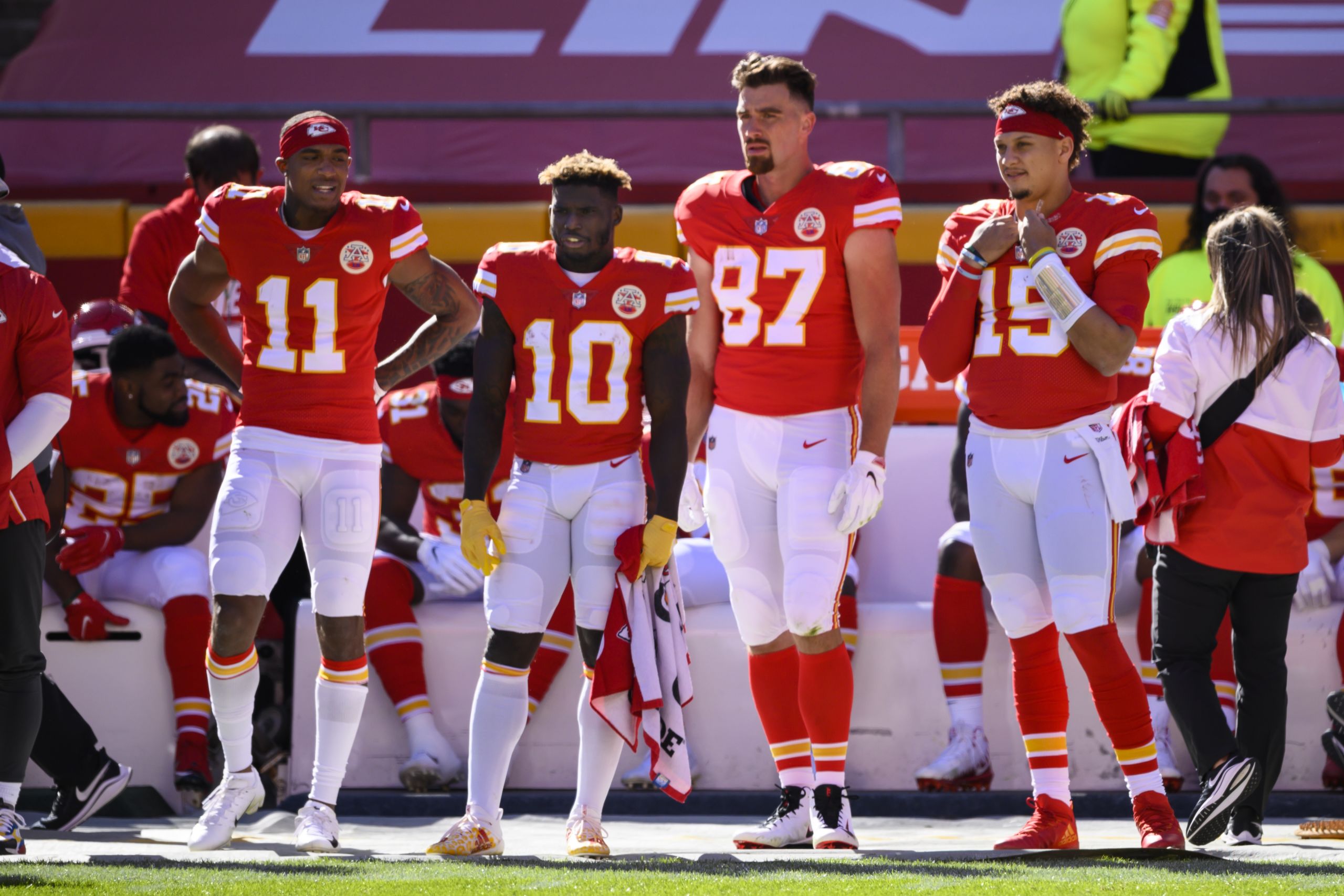 The Kansas City Chiefs - Patrick Mahomes, Travis Kelce, Tyreek Hill and  Mitchell Schwartz all made AP's All-Pro First Team. STORY > chfs.me/2SCH6iP