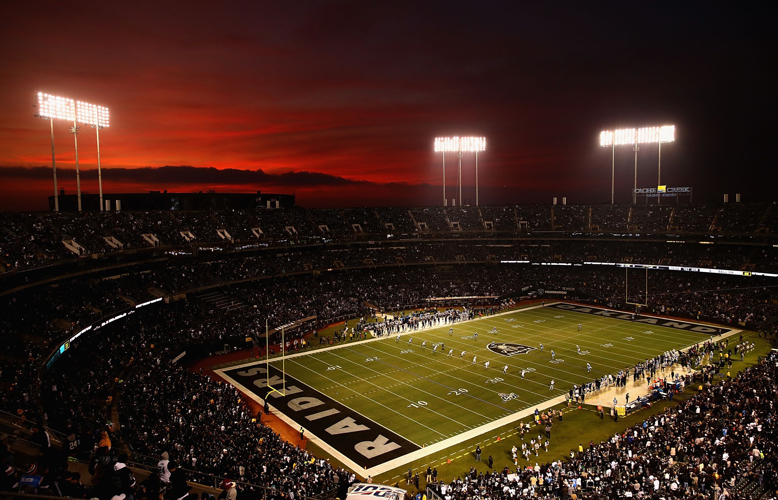 The calm before the storm… @Raiders TAKE OVER Allegiant stadium tomorrow!  