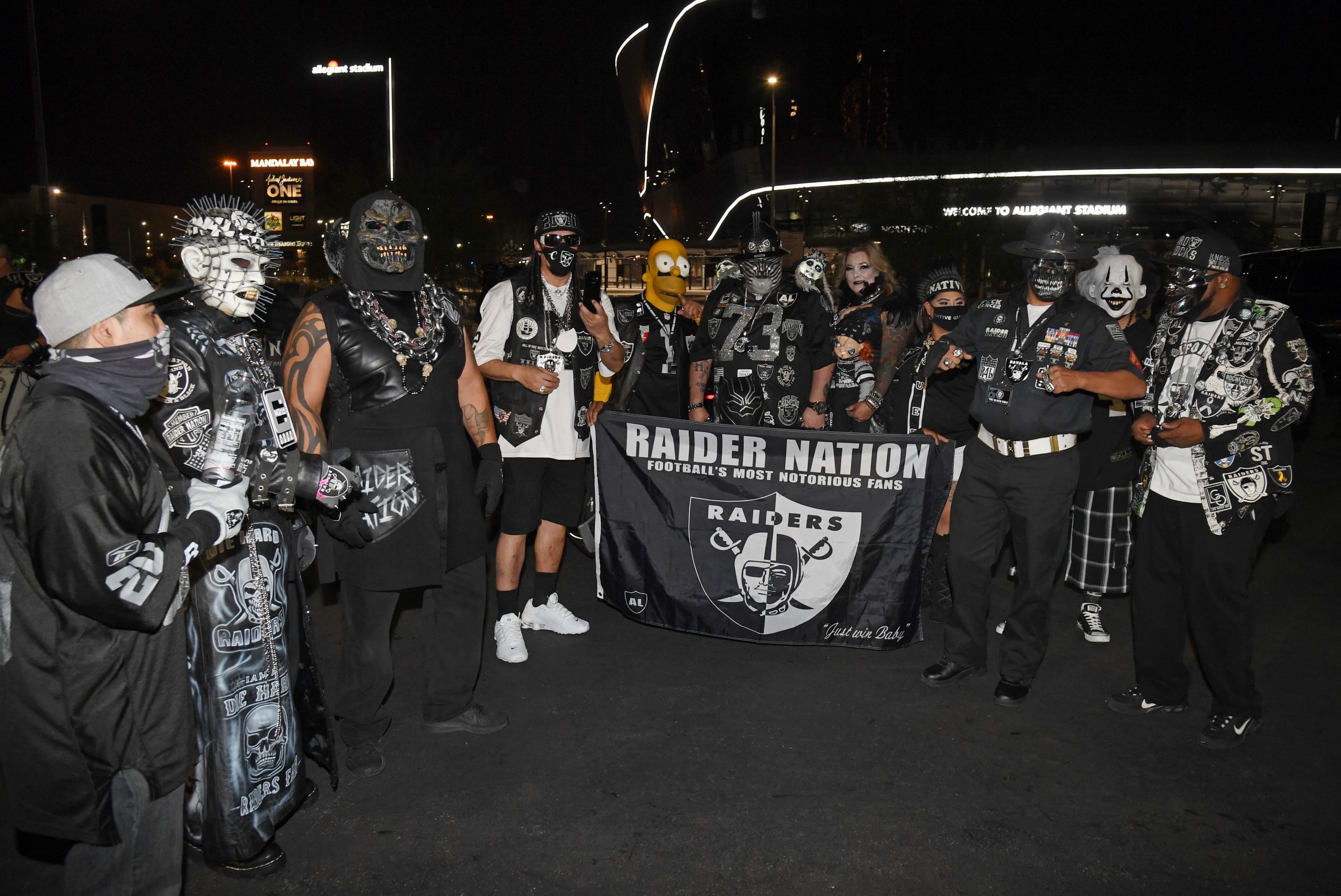 LAS VEGAS RAIDERS 50TH ANNIVERSARY THURSDAY NIGHT FOOTBALL PAISLEY BR –  Sports World 165