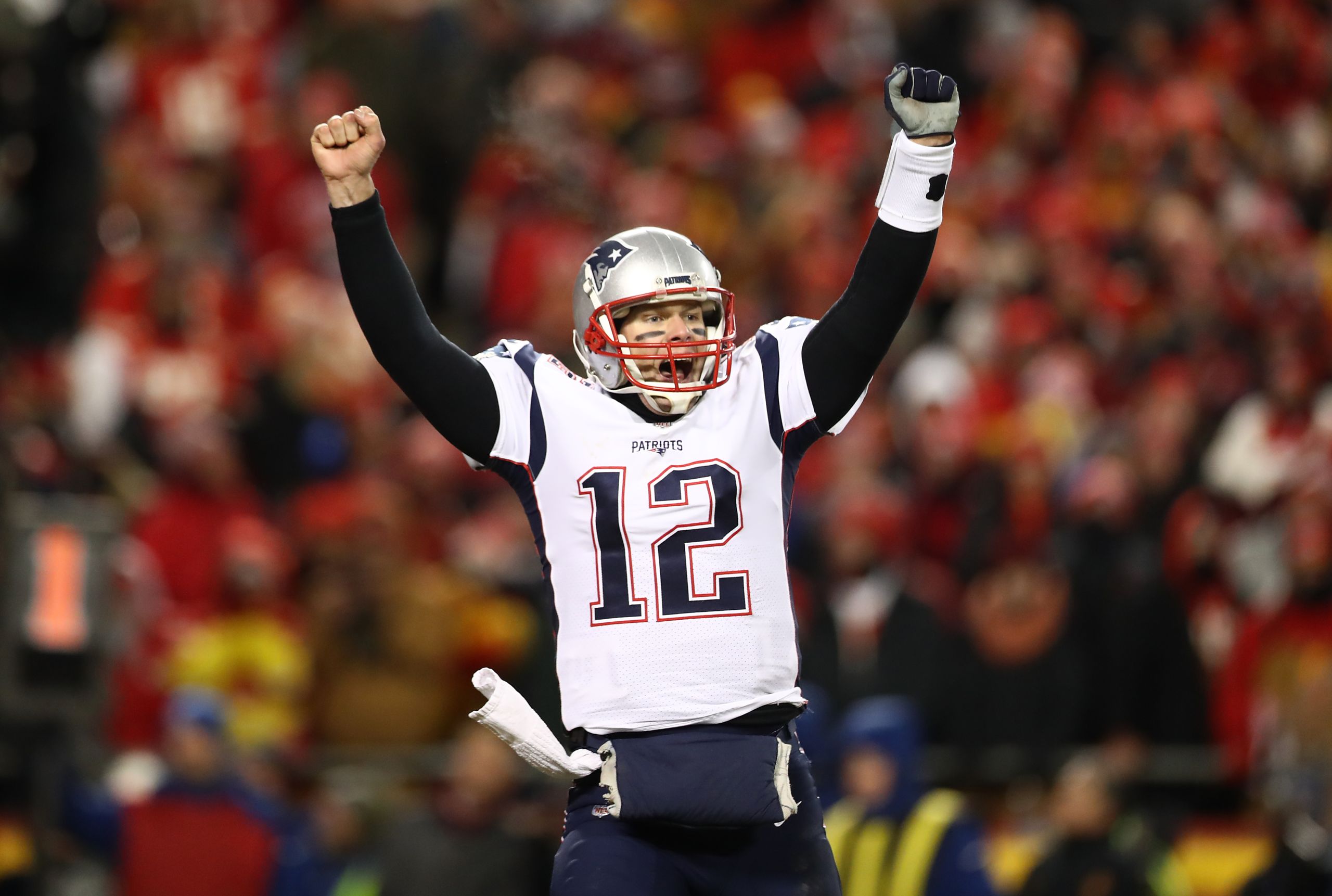 Tom Brady Mocks Critics Who Say Patriots 'Suck' After Destroying Chargers  in Playoffs